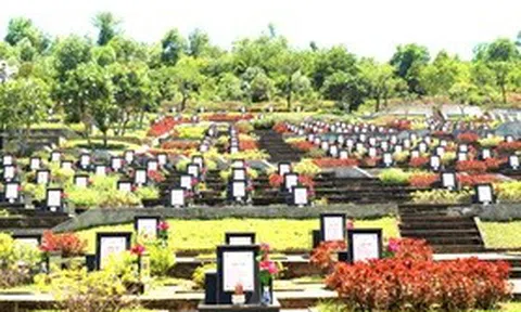 Chi 131 tỷ sửa chữa 62 nghĩa trang liệt sỹ ở Quảng Nam